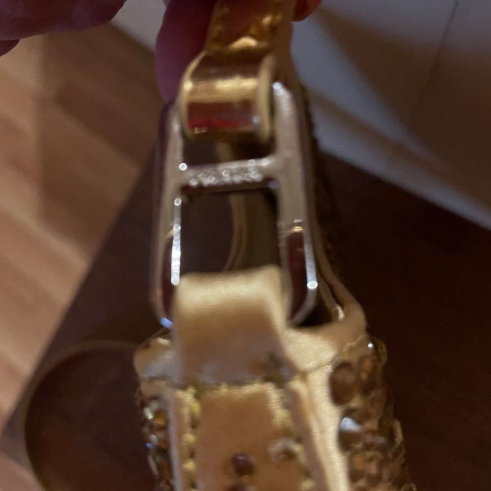 Prada Sparkling Gold Crossbody Bag - Picture 6 of 6
